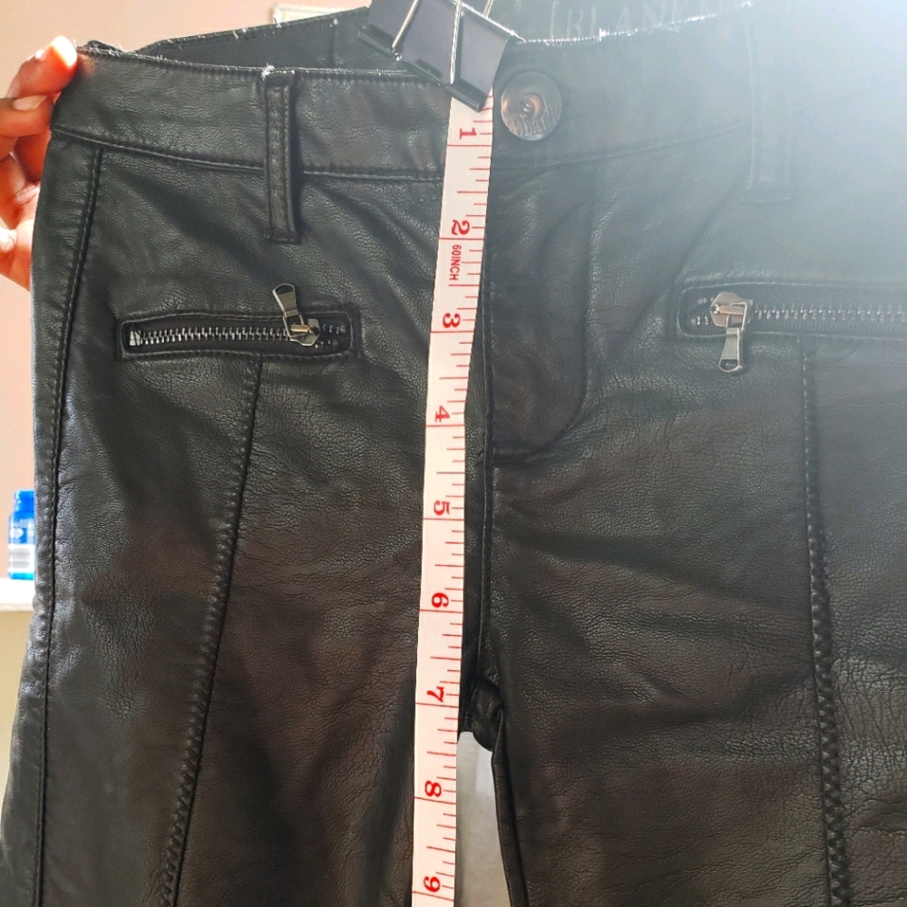Blank NYC faux leather girls pants - Picture 11 of 12